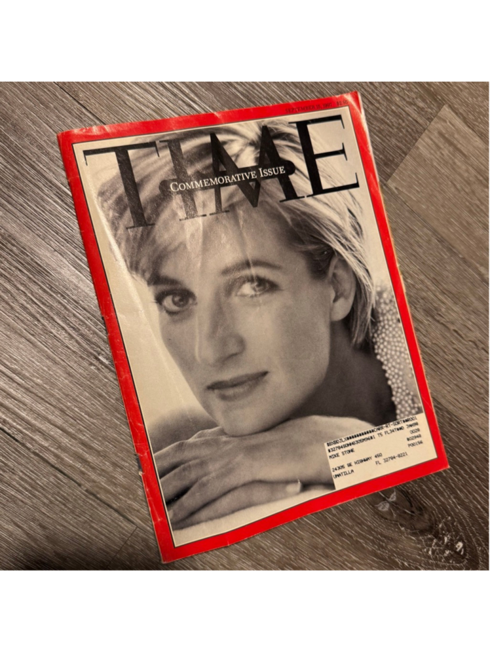 1997 TIME Commemorative Issue Princess Diana Magazine